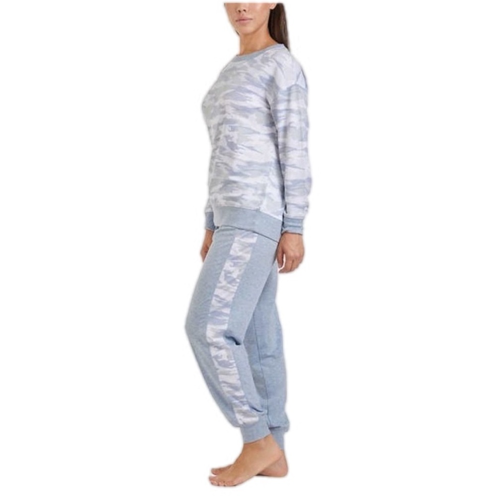 Splendid Dusty Blue Camo Pajama Set